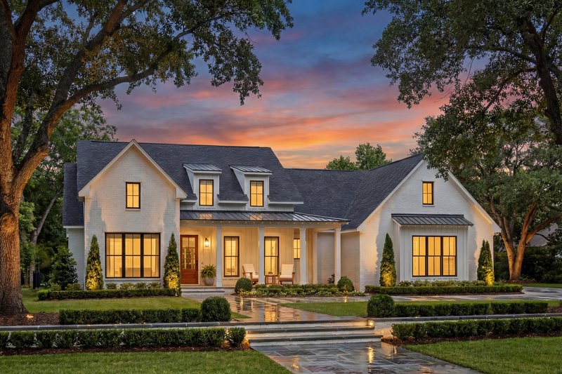 Architectural House Design - Exterior - Front Elevation 4 for Farmhouse House Plan #430-427 - 3 bed, 3.5 bath