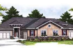 Traditional Exterior - Front Elevation Plan #70-823