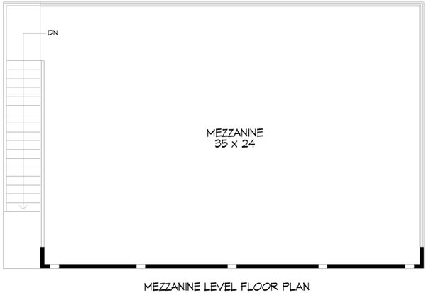 Contemporary Floor Plan - Upper Floor Plan #932-1097