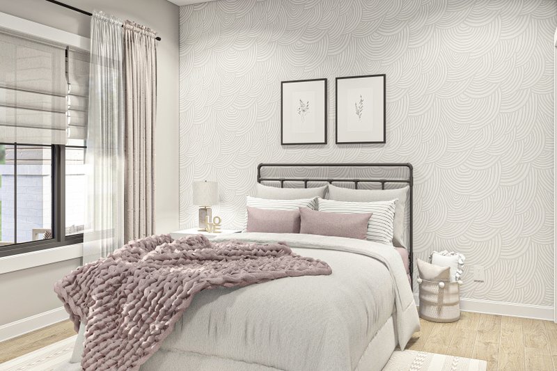 Home Plan - Interior - Bedroom for Modern House Plan #455-526 - 3 bed, 2 bath