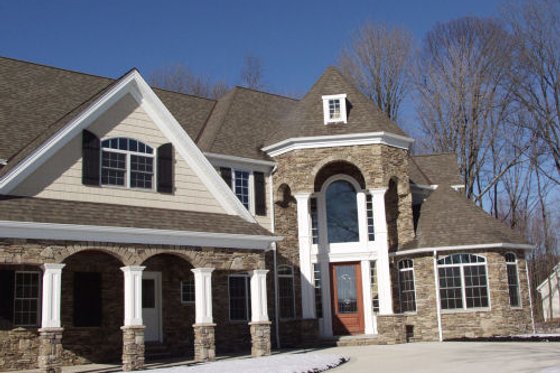 Exterior - Other Elevation 2 for Traditional House Plan #119-234 - 5 bed, 3 bath