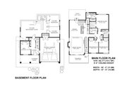 Farmhouse Style House Plan - 3 Beds 2 Baths 1723 Sq/Ft Plan #1100-88 Floor 