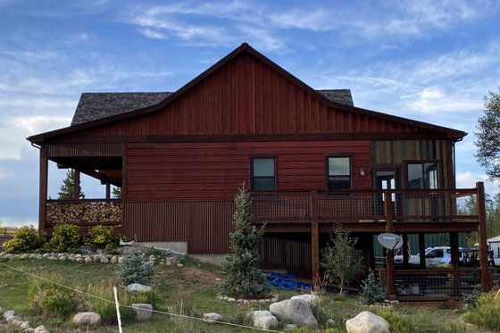 Exterior - Other Elevation 2 for Country House Plan #932-15 - 2 bed, 2 bath