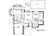 European Style House Plan - 3 Beds 2.5 Baths 2835 Sq/Ft Plan #310-179 
