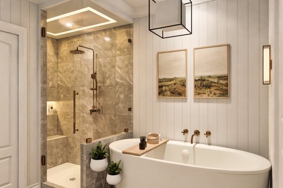 Interior - Bathroom for Farmhouse House Plan #119-475 - 3 bed, 3.5 bath