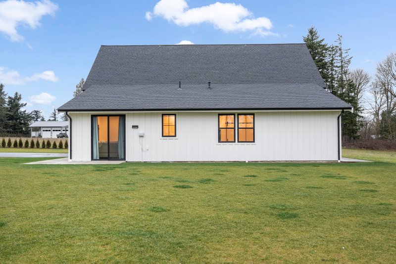 Dream House Plan - Exterior - Other Elevation 4 for Barndominium House Plan #1070-243 - 1 bed, 1 bath