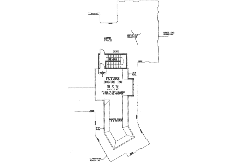 Home Plan - Floor Plan - Upper Floor for European House Plan #310-514 - 4 bed, 4.5 bath