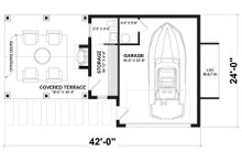 House Blueprint - Farmhouse Floor Plan - Main Floor Plan #23-2829