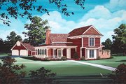 Victorian Style House Plan - 3 Beds 2 Baths 1827 Sq/Ft Plan #45-328 