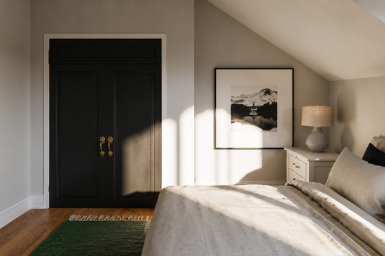 Interior - Bedroom for Barndominium House Plan #1064-494 - 3 bed, 2.5 bath