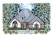 Traditional Style House Plan - 4 Beds 2 Baths 1932 Sq/Ft Plan #42-386 