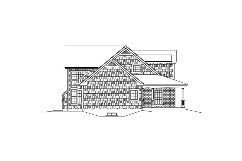Architectural House Design - Exterior - Other Elevation for Country House Plan #57-644 - 4 bed, 3.5 bath