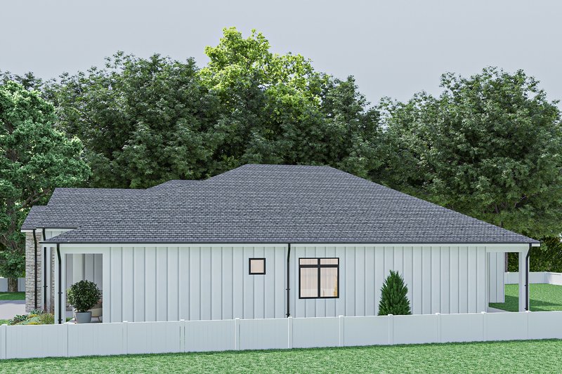 Architectural House Design - Exterior - Other Elevation for Farmhouse House Plan #1112-9 - 3 bed, 3 bath