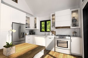 Interior - Kitchen for Modern House Plan #23-602 - 3 bed, 2 bath