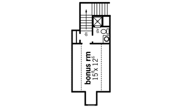 European Floor Plan - Other Floor Plan #16-298