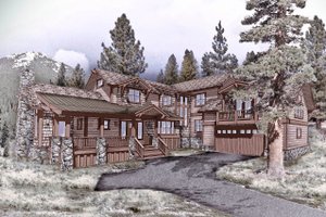 Craftsman Exterior - Front Elevation Plan #899-2