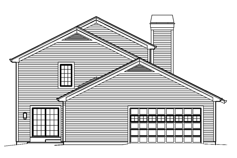 Architectural House Design - Exterior - Other Elevation 1 House Plan #57-581 - 4 bed, 3.5 bath