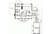 Southern Style House Plan - 4 Beds 3 Baths 3946 Sq/Ft Plan #137-195 