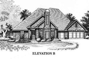 Exterior - Other Elevation for Traditional House Plan #310-786 - 4 bed, 2.5 bath