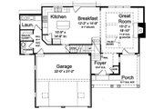 Craftsman Style House Plan - 4 Beds 2.5 Baths 1959 Sq/Ft Plan #46-470 