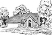 Traditional Style House Plan - 3 Beds 2.5 Baths 1863 Sq/Ft Plan #312-270 