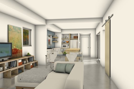 Interior - Other for Modern House Plan #497-58 - 3 bed, 3 bath