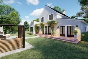 Exterior - Other Elevation 2 for Cottage House Plan #1094-19 - 4 bed, 3.5 bath