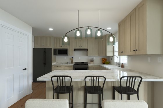 Interior - Dining Room for Traditional House Plan #1060-206 - 4 bed, 2.5 bath