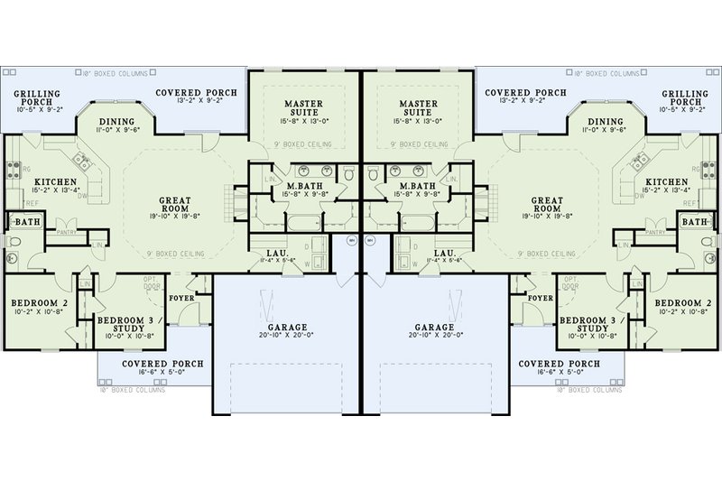 Dream House Plan - Floor Plan - Main Floor for Traditional House Plan #17-562 - 3 bed, 2 bath