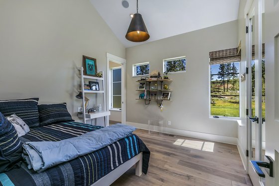 Interior - Bedroom 1 for Contemporary House Plan #892-21 - 3 bed, 3.5 bath