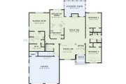 Traditional Style House Plan - 3 Beds 2 Baths 1909 Sq/Ft Plan #17-2877 