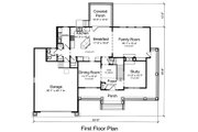 Country Style House Plan - 4 Beds 2.5 Baths 2637 Sq/Ft Plan #46-488 