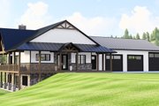 Barndominium Style House Plan - 3 Beds 3 Baths 3776 Sq/Ft Plan #1064-388 