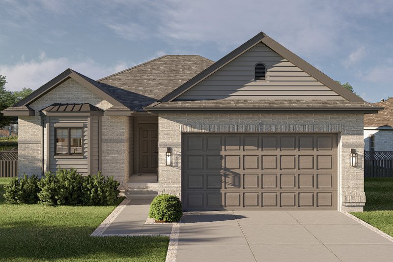 Dream House Plan - Traditional Exterior - Front Elevation Plan #455-202