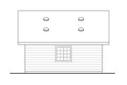 Log Style House Plan - 0 Beds 0 Baths 704 Sq/Ft Plan #124-1104 