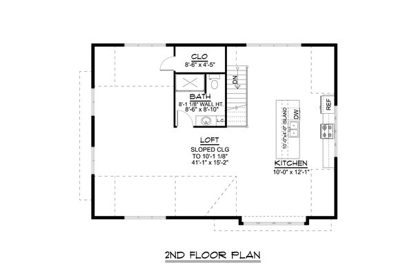 Home Plan - Country Floor Plan - Upper Floor Plan #1064-266