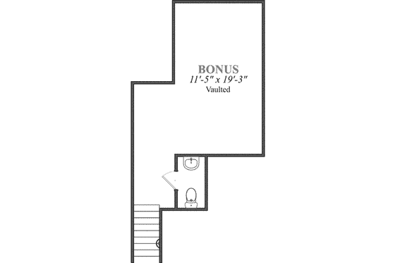 Floor Plan - Other Floor for European House Plan #63-122 - 3 bed, 3.5 bath