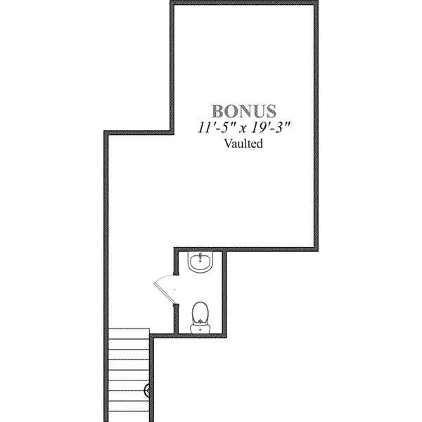 European Floor Plan - Other Floor Plan #63-122