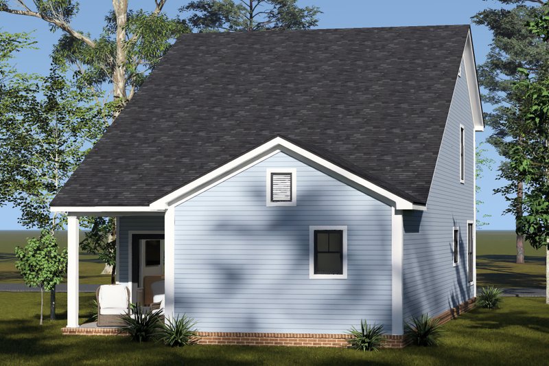 House Blueprint - Exterior - Other Elevation 2 for Cottage House Plan #513-2498 - 5 bed, 3 bath