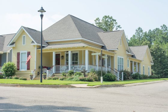 Exterior - Front Elevation 3 for Farmhouse House Plan #430-86 - 3 bed, 2.5 bath
