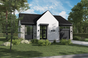 European Style House Plan - 2 Beds 1 Baths 1405 Sq/Ft Plan #25-4973 