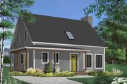 Cottage Style House Plan - 3 Beds 1.5 Baths 1597 Sq/Ft Plan #23-498 