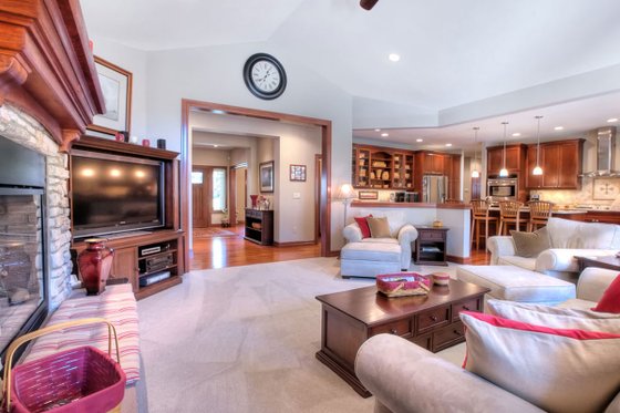 Photo 9 for Craftsman House Plan #132-205 - 3 bed, 3 bath