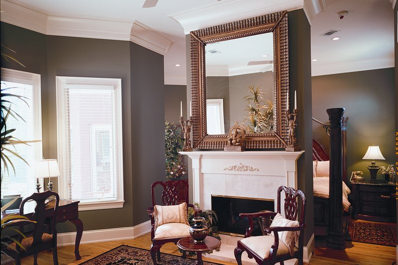 Architectural House Design - Interior - Master Bedroom for Classical House Plan #45-626 - 4 bed, 4.5 bath