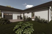 Farmhouse Style House Plan - 2 Beds 2 Baths 1537 Sq/Ft Plan #1101-1 