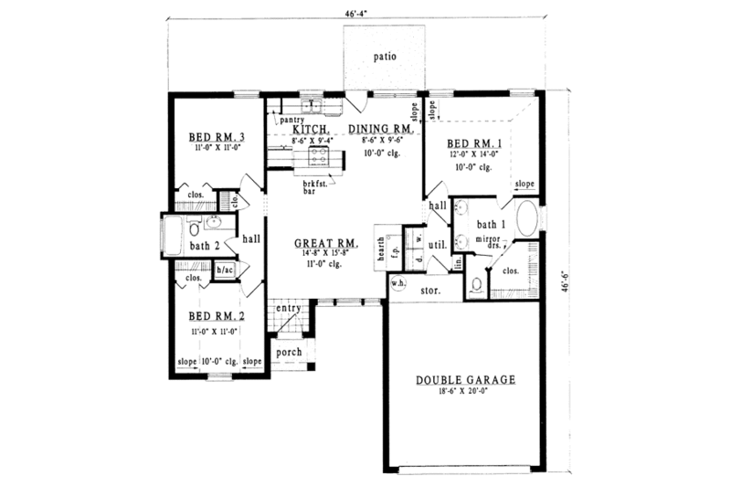 traditional-style-house-plan-3-beds-2-baths-1308-sq-ft-plan-42-151