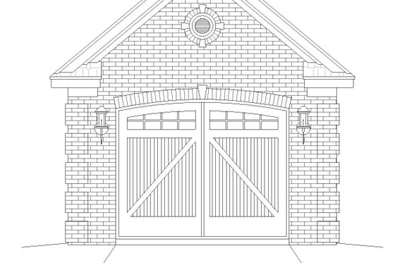 Exterior - Front Elevation 5 for Country House Plan #932-218, 0 bath