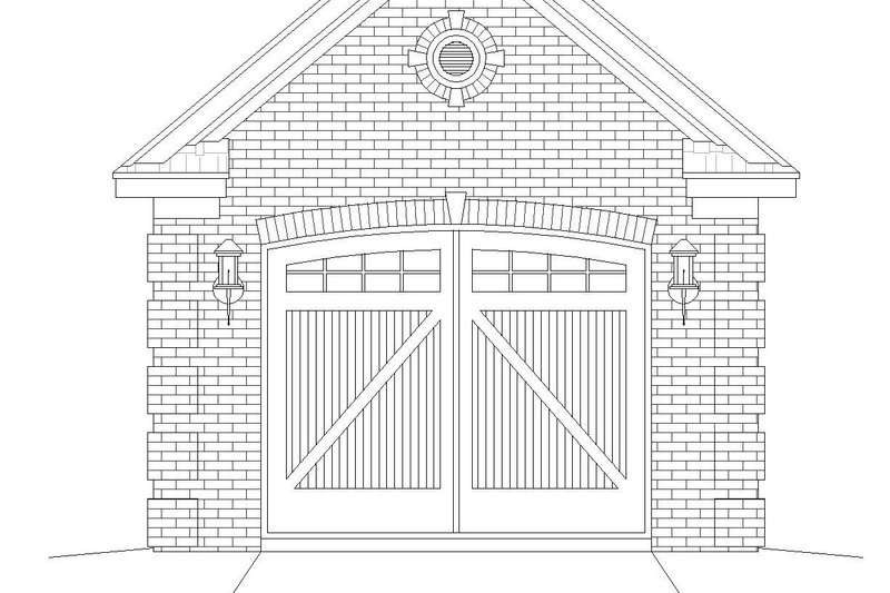 Home Plan - Exterior - Front Elevation 5 for Country House Plan #932-218, 0 bath