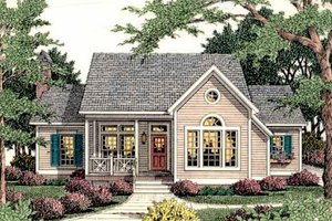 Traditional Exterior - Front Elevation Plan #406-272