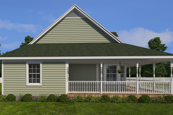 Exterior - Other Elevation 6 for Farmhouse House Plan #1082-9 - 3 bed, 2.5 bath